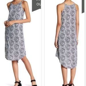 Angie high-neck midi dress MEDIUM floral pattern